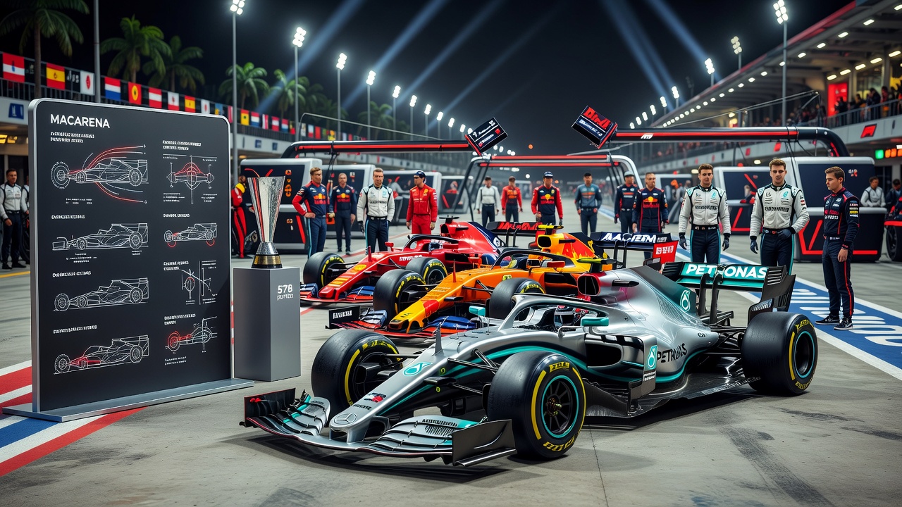 Mercedes revela que avaliou asa Macarena antes das rivais